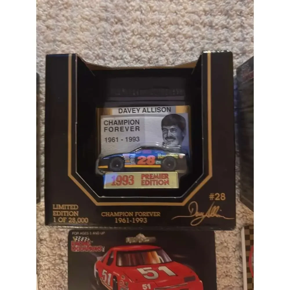 Vintage NASCAR Diecast Car Lot Racing Champions Road Champs Allison Wallace